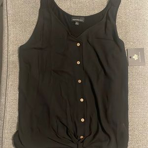 Fortune + Ivy XXL black tank top